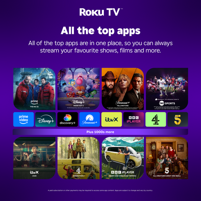 55" Veltech Roku TV - Also available at AO.com - Watt-a-Home by Veltech