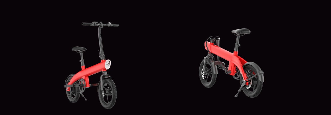 14 In Folding Electric Bike HX H2 Bike 250W Watt a Home by Veltech