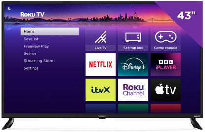 43" Veltech Roku UHD 4K TV - Watt-a-Home by Veltech